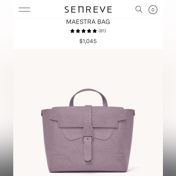 Senreve Bags Senreve Maestra Bag Lilac Limited Edition Poshmark